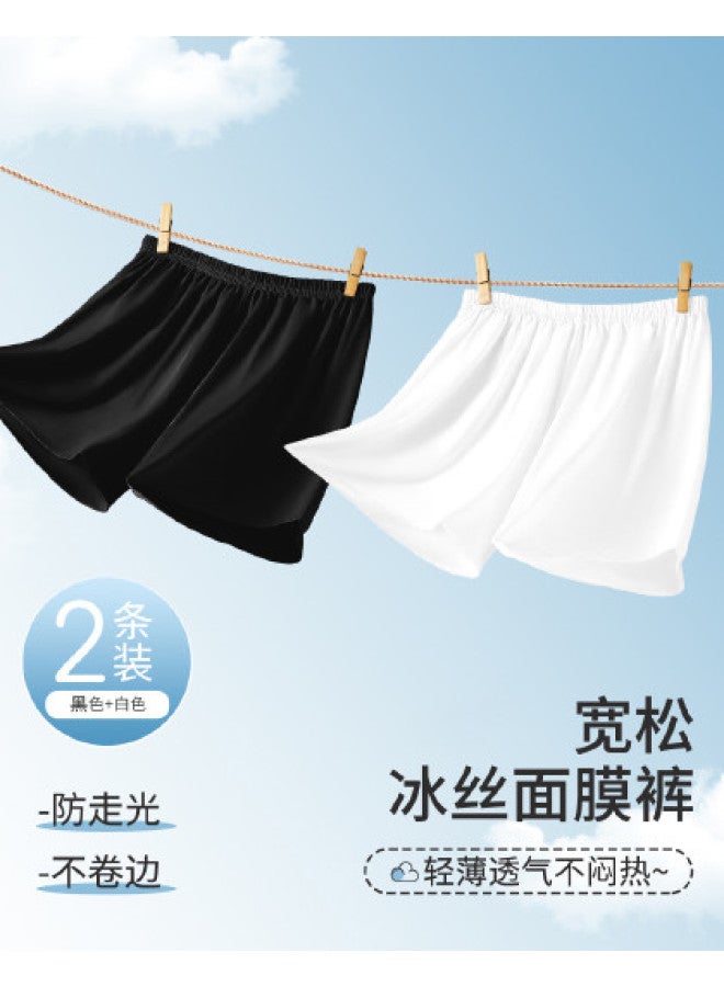 LANG SHA 2-Pack [Soft And Smooth] Lightweight And Breathable Women'S Safety Shorts Anti-Peep Underwear Women'S Boxer Underwear - Image 1
