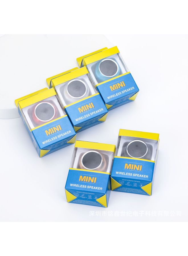 U3 Metal Bluetooth Speaker Mini Speaker Subwoofer Audio Creative Outdoor Portable Bluetooth Speaker - Image 4