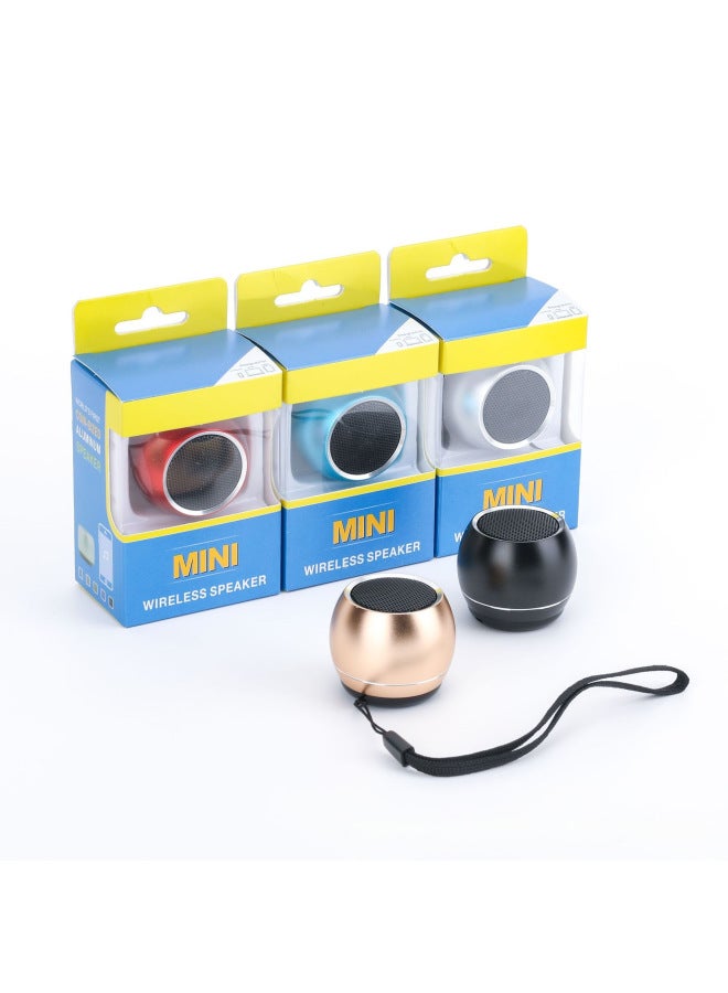 U3 Metal Bluetooth Speaker Mini Speaker Subwoofer Audio Creative Outdoor Portable Bluetooth Speaker - Image 2