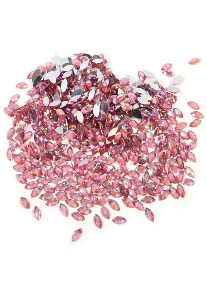 Rhinestones Crystal Flatback Beads Jewelry Garment Accessories(Pink) - Image 1