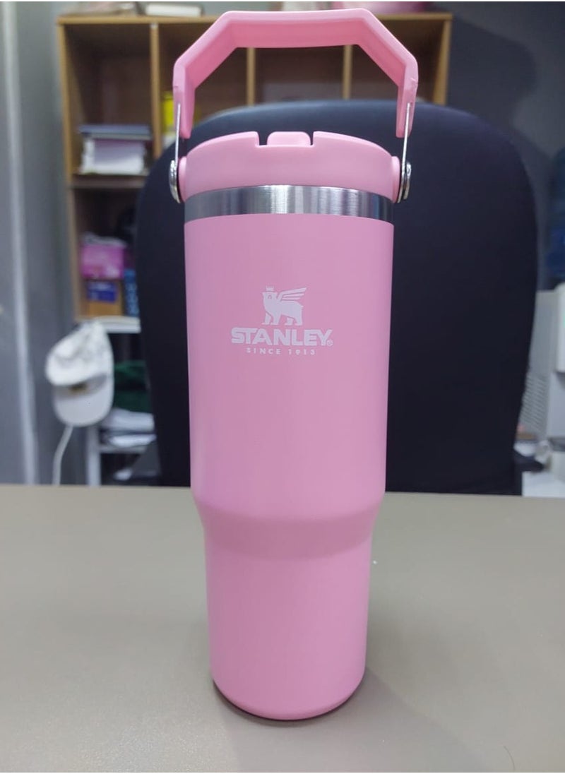 Stanley - Stanley 30oz Stainless Steel Tumbler - Vacuum Insulated Water Bottle for Home, Office or Car Reusable Cup with Straw Leak Resistant Flip Cold for 12 Hours or Iced for 2 Days, 30oz - Image 1
