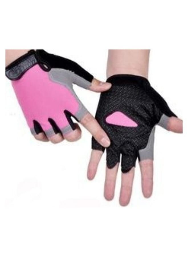 ALCOACH Pair Of Breathable Non-Slip Half Finger Gloves - Image 2