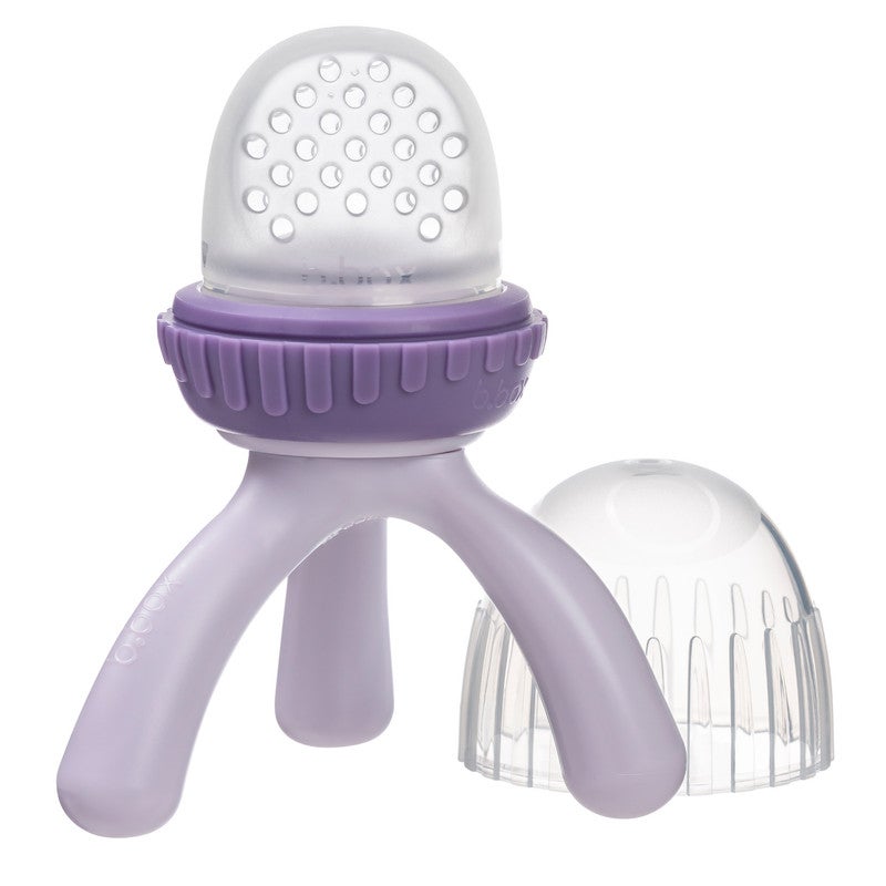 b.box Silicone Fresh Food Feeder - peony - Image 1