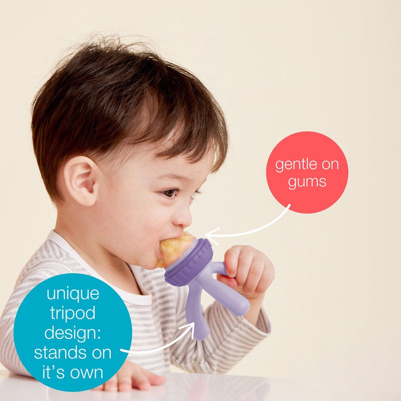 b.box Silicone Fresh Food Feeder - peony - Image 5