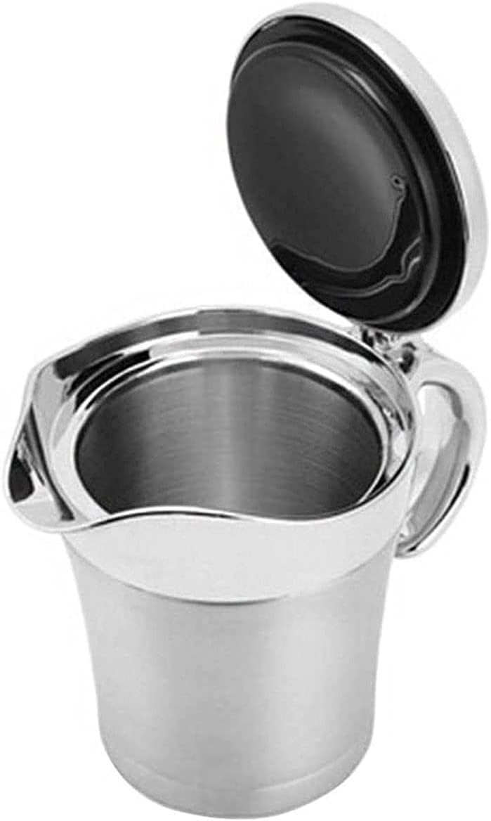 Gravy Pot, 450ml Gravy Boat Sauce Jug Stainless Steel Insulated Gravy Jug Custard Serving for Gravy, Custard, Cream, Sauce - Image 3