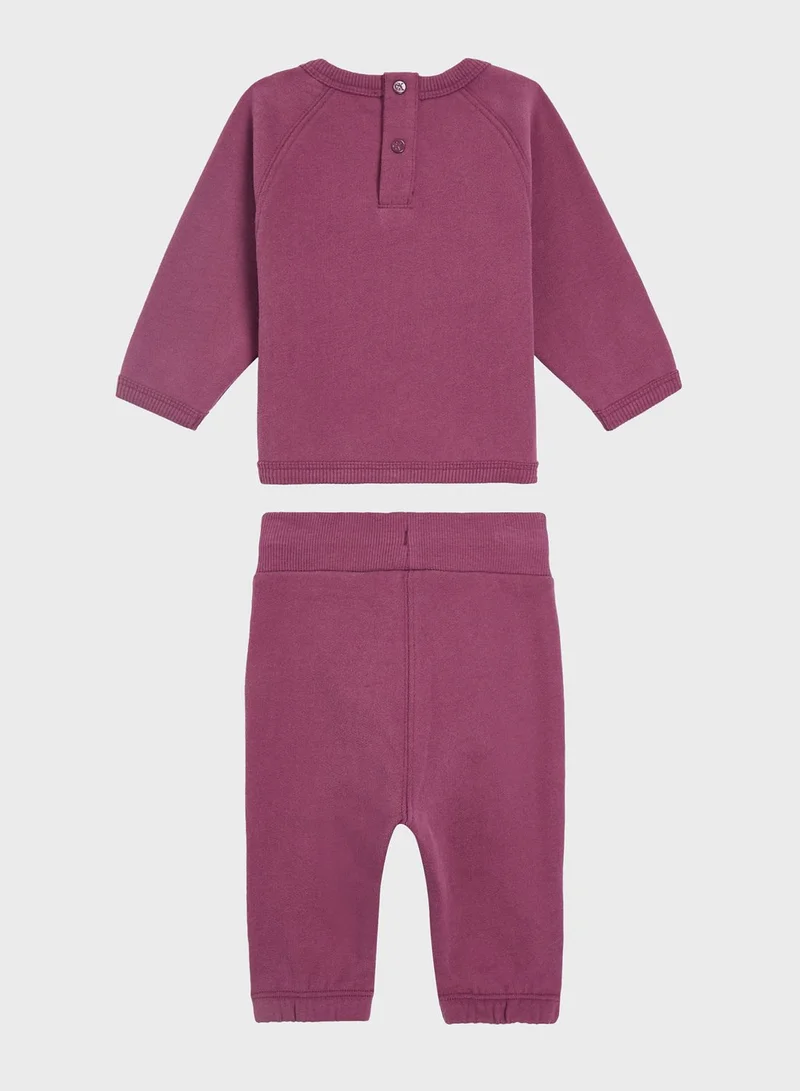 Calvin Klein Jeans Infant Logo Sweatshirt Set