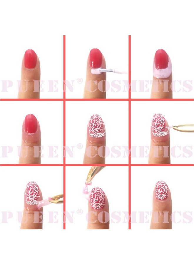 PUEEN Latex Tape Peel Off Cuticle Guard Skin Barrier Protector Nail Art Liquid Tape 15ml Pink - BH000584 - Image 5