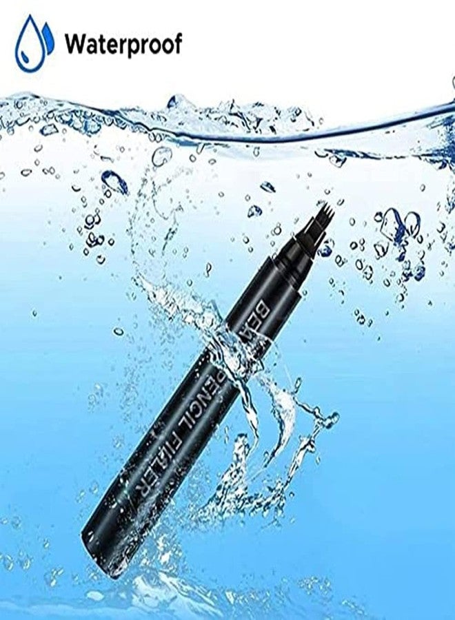 DKWIN Barber Styling Pencil Moustache Kit for Men - Perfect Beard Shaping, Gap Filling & Styling Tool Realistic Hair-Like Strokes, Long-Lasting, Easy to Use - Image 3