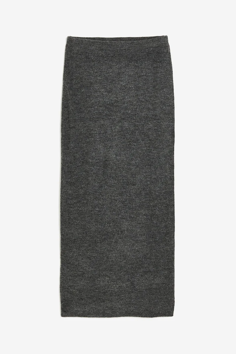 H&M High Waist Knitted Skirt