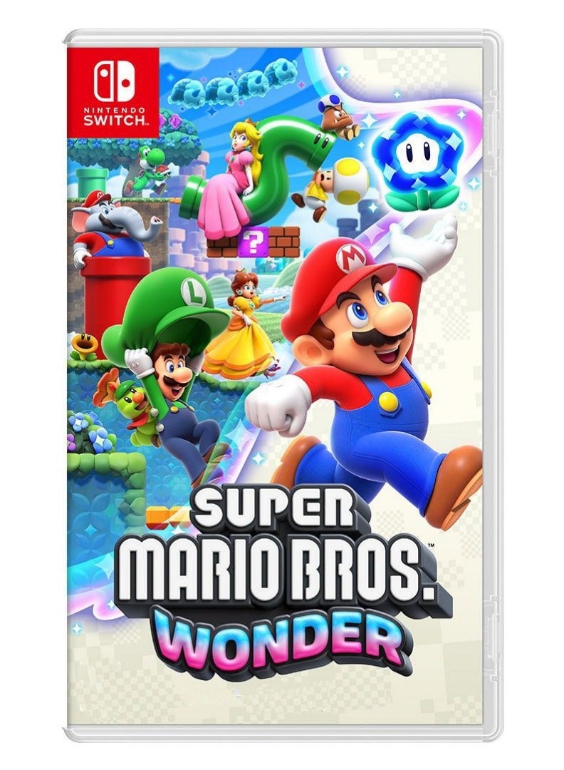 SWITCH 0 Super Mario Bros. Wonder Nintendo Switch Edition  Platform Adventure Game - Image 1