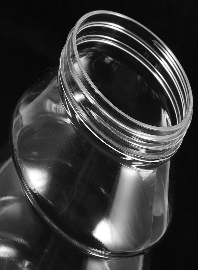 Hemoton 10pcs Plastic Juice Bottles with Lid - 500ml Christmas Tree Shaped Water Bottles Clear Candy Jar Empty Beverage Container for Smoothies, Milk, Party Favors - Image 5