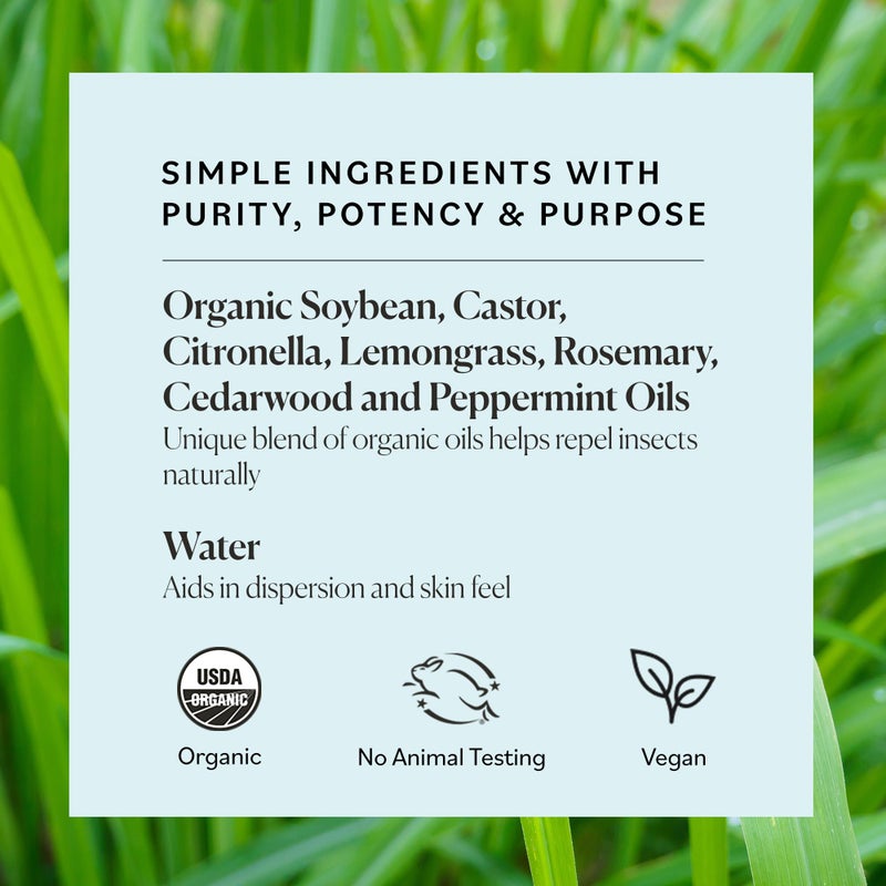 Sky Organics - Organic Bug Spray, 4oz - Deet & Alcohol Free - Herbal Insect & Mosquito Spray - Protect - Made w/Citronella & Lemongrass - Plant Based Formula - Natural, Vegan, & Cruelty Free - Image 5