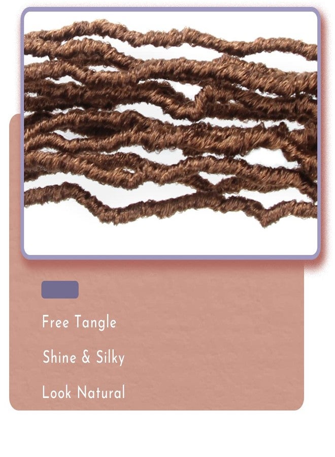 BOHOBABE Faux Locs Crochet Hair 30 Inch, Boho Soft Crochet Locs with Curly Ends, Long Bohemian Goddess Locs Crochet Braids for Black Women (6 Packs, 30#) - Image 4