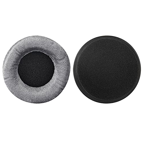 Geekria Comfort Velour Replacement Ear Pads for Beyerdynamic DT 440/770/ 790/797/ 860/880/ 990/ 990PROX, T 5P/ 70/90, HS 200/400/ 800 Headphones, Ear Cushions with Video Guide (Grey) - Image 3