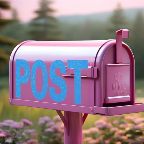 Starboling Letter Stickers,2 Inch+1 Inch Blue Alphabet Sticker,Self Adhesive Vinyl for Crafts Outdoor Sign Wall Mailbox Windows Doors Car posterboard - Image 4