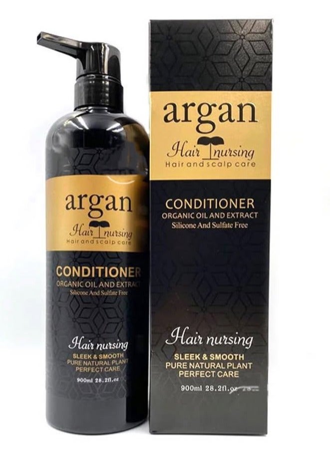 Keratine queen Argan Hair Nursing Hair And scalp care Conditioner 900 ml