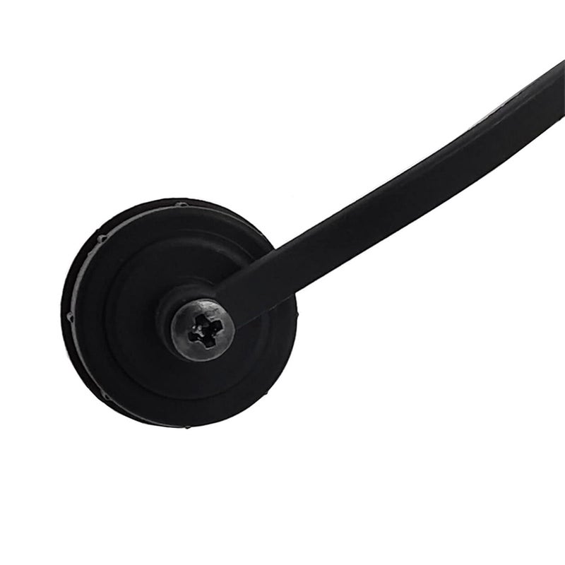 Type C to USB B Cable, Embedded Installation Extension Cord for Printers Cars Ships Yachts Dashboards, PVC Data Transfer Cable with Retaining Rings - Image 3