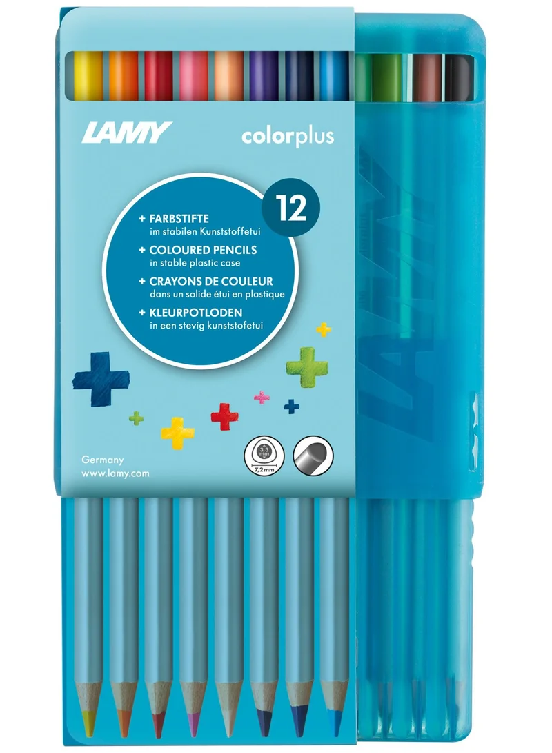LAMY Lamy Colorplus 12 Color Pencils Plastic Box