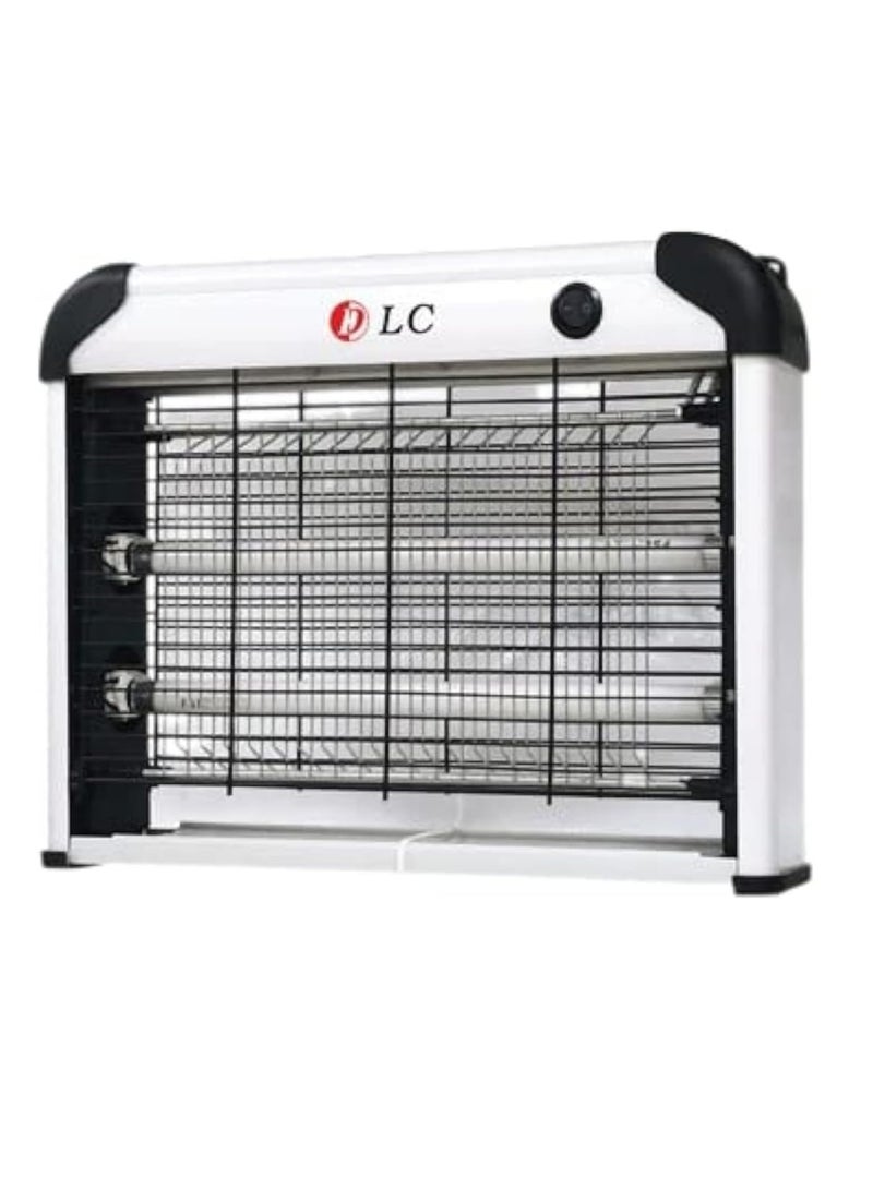DLC Electric zapper for flying insects, flies, wasps, and mosquitoes, with a capacity of 20 watts, for indoor and outdoor places.  - Image 1