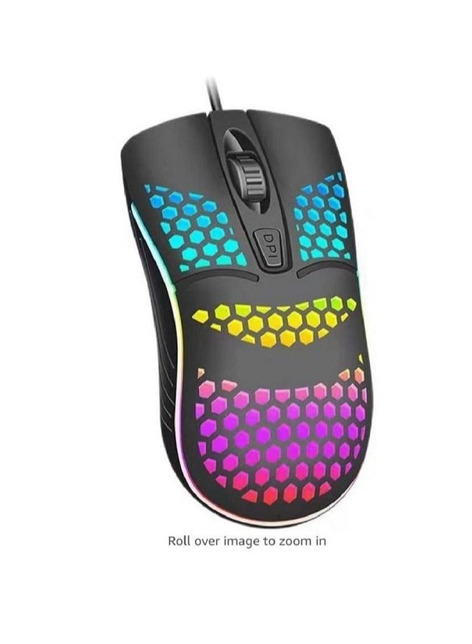 ماوس العاب سلكي بإضاءة ليد  s600  - Image 1