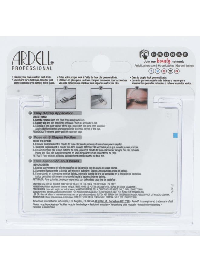 ARDELL Double Up Trio Individuals Long Black - Image 2