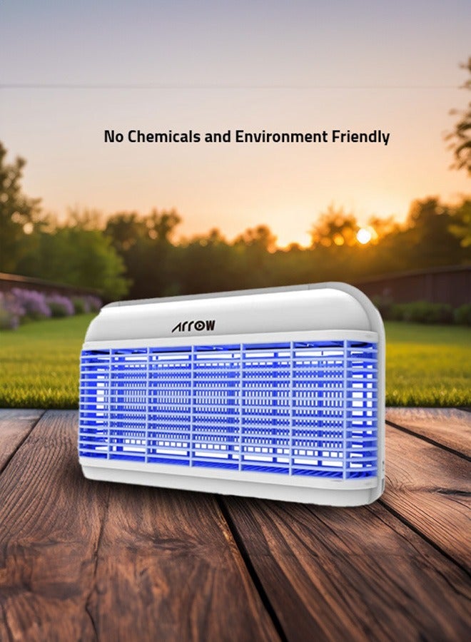 Arrow 8W Elegant Decorative Light & Insect Killer, Eco-Friendly, Chemical-Free, Attracts Insects in Darkness, ABS Fireproof Plastic, Compact, Energy Efficient, Low Power Consumption | Model Name: RO-30IKBLG - Image 5