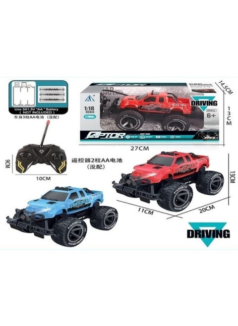 4 Remote Control Car Off-Road RC Jeep Vehicle Simulation design Fall Crash resistant Mainan Control Kereta