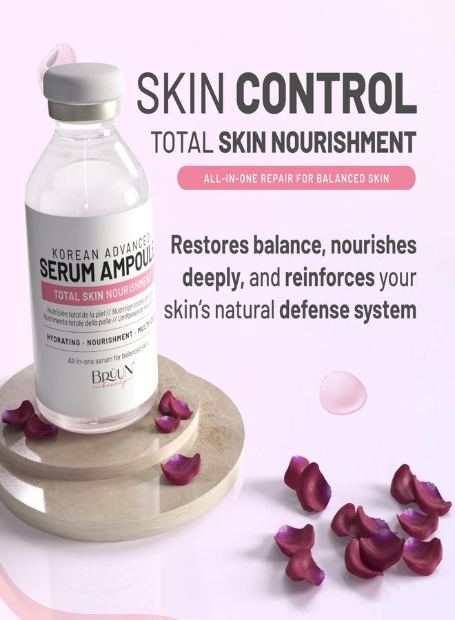 برون أمبولة برون توتال كير كومبلكس - سيروم مرطب بالريتينول والببتيد للوجه والجسم، يُستخدم مع أو بدون قلم ديرما (غير مرفق)، 1.18 أونصة سائلة - Image 2