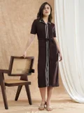 جلو باص dark brown