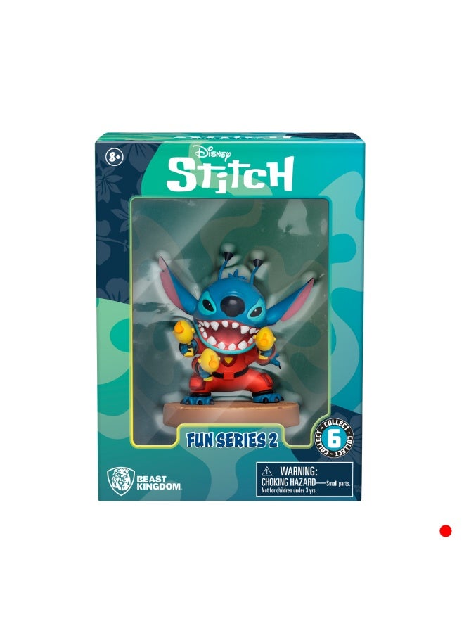 Disney Lilo & Stitch Fun Series 2 with Window Box - Space Suit Stitch | Collectible Figure | Stitch Figurine | Display Figure | Perfect Gift for Collectors and Kids - Image 4