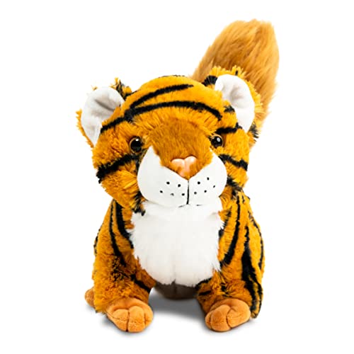 Randimals Tiger with Squirrel Tail Plush Stuffed Toy 15 Soft Huggable Premium Quality Hybrid Animal Friend Encourages Adventure Imagination - Image 1