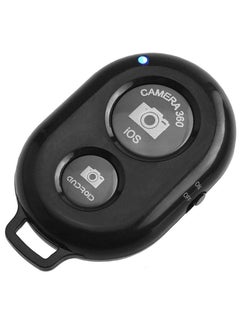 Remote Control Button Bluetooth Phone Selfie Stick Shutter Release (Black)