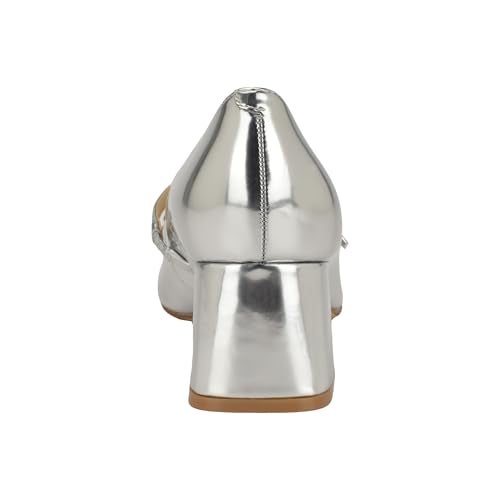Guess Women's ZANDS Pump, Silver 040, 11 - Image 3