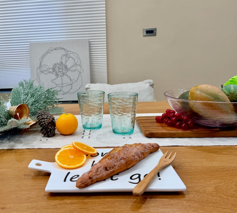 MARCUS HOME KLIFA- RIPPLE- 16 ounce, Set of 6, Acrylic Tumbler Drinking Glasses Cups, BPA-Free, Stackable Plastic Drinkware, Dishwasher Safe, Green - Image 1