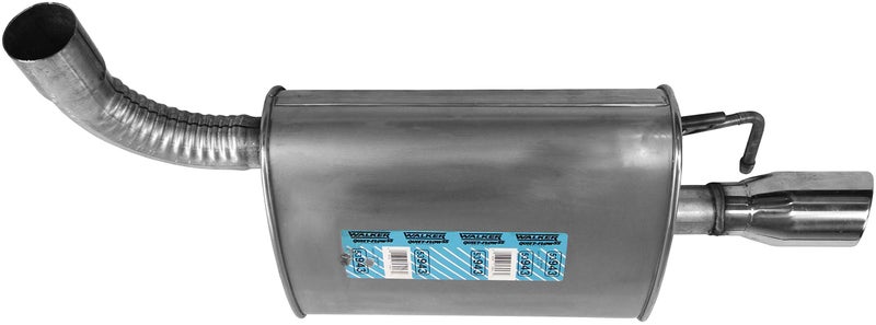 مجموعة كاتم الصوت المباشر Walker QuietFlow SS 53943 تناسب فورد إكسبلورر 225 مدخل ID 3 مخرج OD