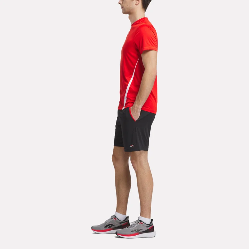 Reebok Red|White Reebok ID Train Blocked Men's T-Shirt for Men | Best Price UAE