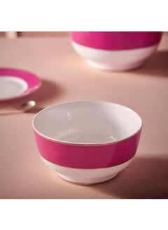 Pip Studio Chique Pink Porcelain Bowl 15.5 cm  - Image 2