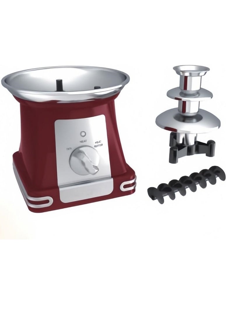 Chocolate Fountain Machine 3-Layer Chocolate Fountain Chocolate Melting Tower Electric Chocolate Machine Easy To Clean Suitable For Family Gatherings Birthday Parties