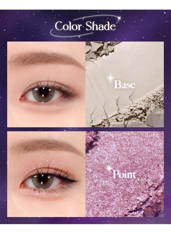 AMTS Moon Collection Eyeshadow - Dual Color Matte & Glitter Eye Shadow Palette - High Pigmentation,Safe Ingredients, Suitable for Sensitive Skin, and Versatile Makeup Looks (Moon) - Image 3