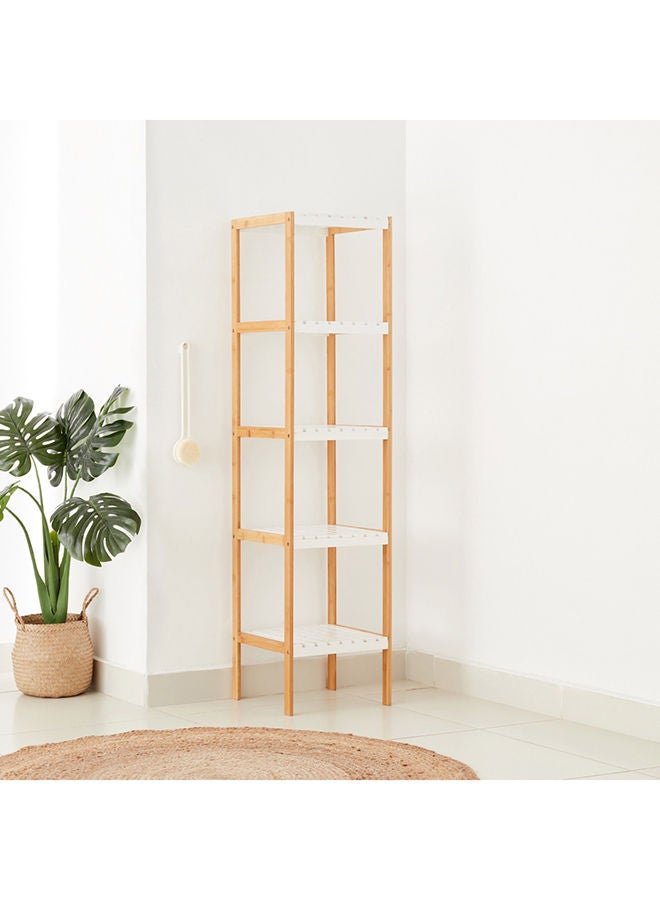 هوم بوكس رف حمام 5 طوابق من لكزس - 34x30x140 سم - Image 1