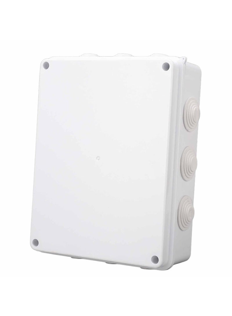 Duravel Junction Box, ABS Plastic IP65 Waterproof and Dustproof, Universal Electrical Enclosure, Outdoor and Indoor Project Box (255 x 200 x 80 mm) - Image 3