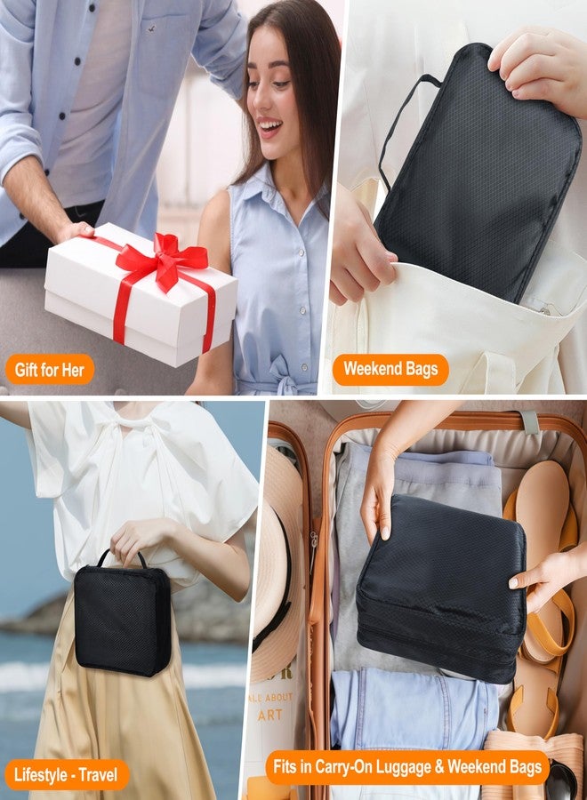 Meneng Travel Jewelry Case Organizer: Jewelry Bags Storage Book Binder with Adjustable 130-Pin Panels - Waterproof Anti Tarnish Storage for Earrings, Bracelets & Full Sets, Portable for Bloggers - Image 5
