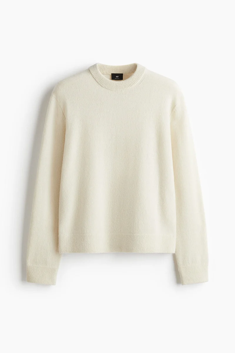 H&M Regular Fit Fine-knit wool jumper