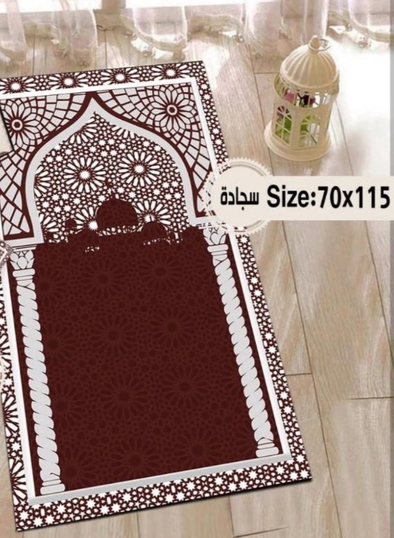 Modern Design Prayer Rug 70x115 cm 