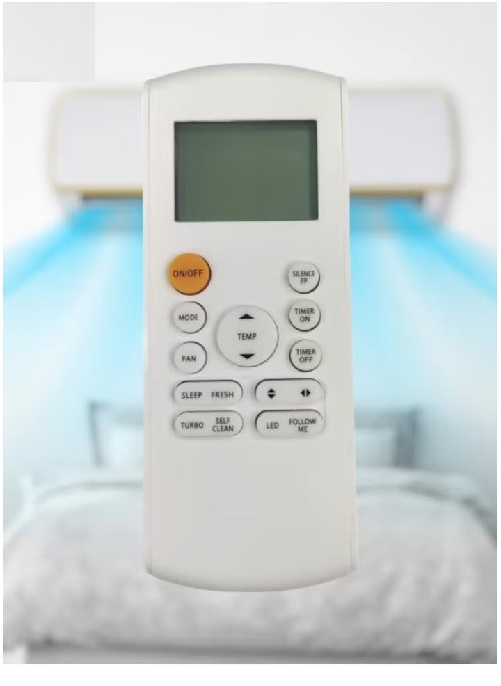 JAJEEK AC Remote Control Replacement – Universal Air Conditioner Remote Control for Multiple Brands, Easy-to-Use, High-Quality, Durable, and Fully Functional  - Image 2