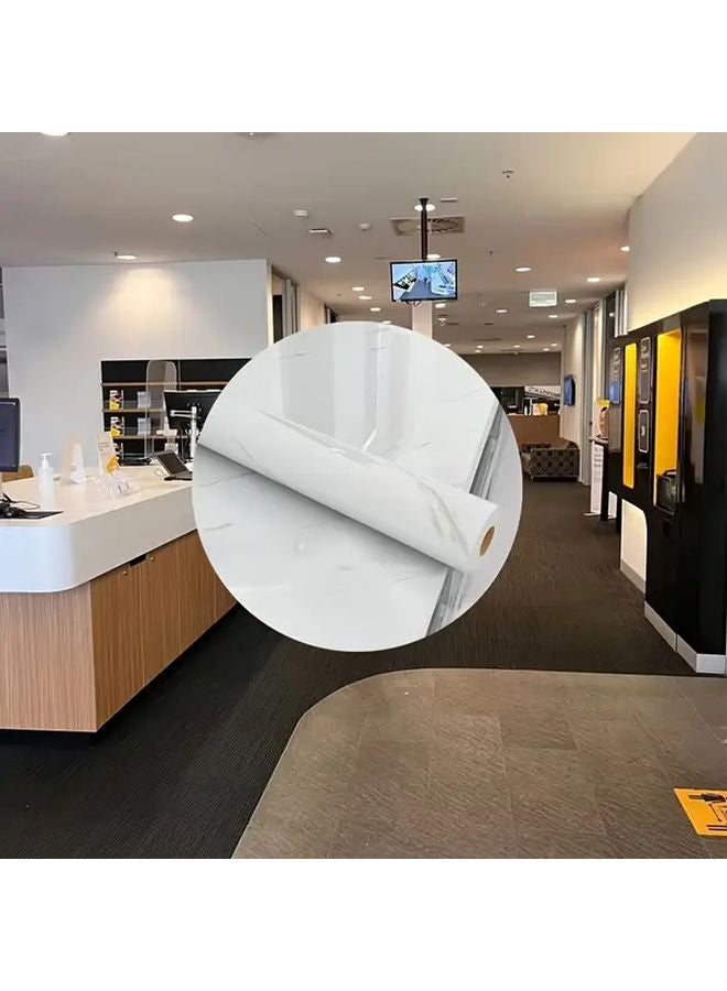 Marble Self Adhesive Waterproof Wallpaper 60cm x 3m High Temperature Resistant Cabinet Stickers - Image 3