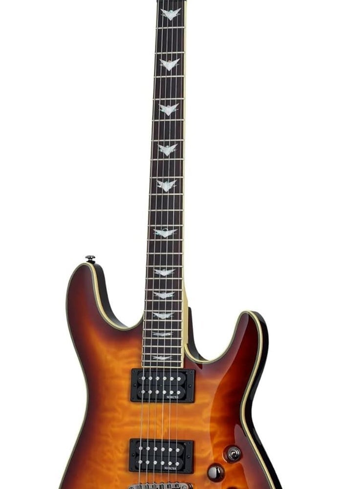 Schecter جيتار كهربائي شيكتر أومن إكستريم-6 - لون شمس غامق عتيق - Image 1