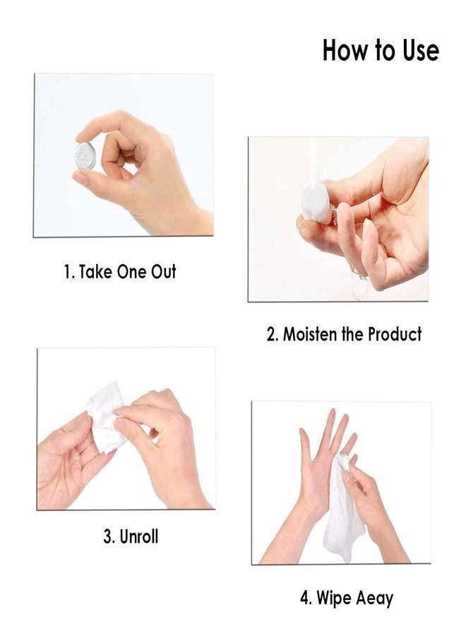 Royals Candy Packing Coin Tissues | Compressed Towels | Camping Wipes | Toilet Paper | Napkin | Pocket Tablet Tissue | Magic Tablet Coin Tissue (30) - Image 3