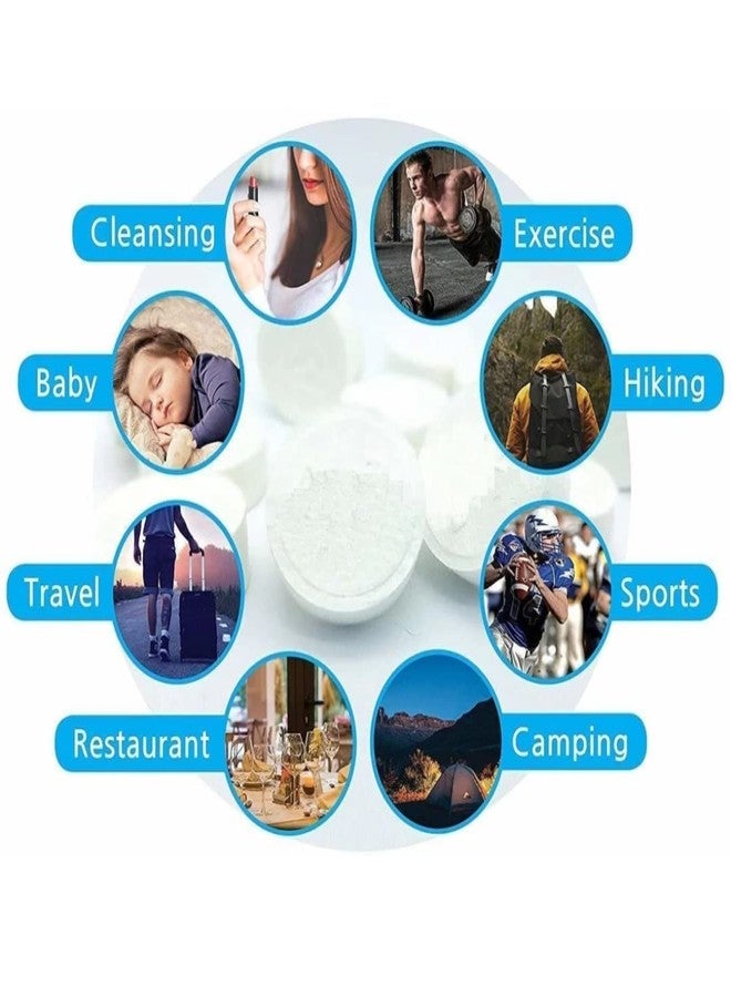 Royals Candy Packing Coin Tissues | Compressed Towels | Camping Wipes | Toilet Paper | Napkin | Pocket Tablet Tissue | Magic Tablet Coin Tissue (30) - Image 2