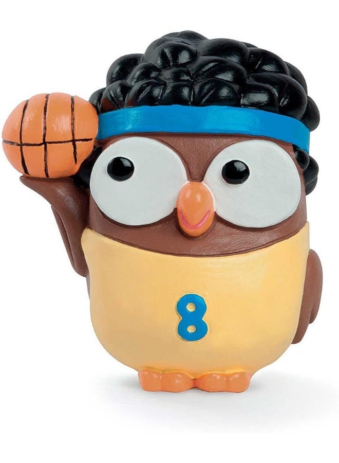 EGAN Goofi Figure SPORT Basketball Player – 8x10cm Hand-Painted Ceramic Figurine | Perfect for Home Decor, Gift, and Room Decor - Image 1